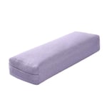 Yoga kudde mjuk tvättbar polyester rektangulär bärbar yoga bolster sovkudde yoga fitness sup