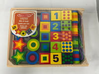 Melissa & Doug Lacing Beads Kids Creative Number Game Toy  Ages 3+ NEW SEALED