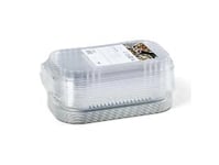 Aluminiumbricka Ready2cook 964 Ml 234X138x43 M Med Apet Plastlock 10 Set Sampak,10 Stk/Ps - (10 St.)