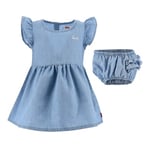 Levis Levi's® Kids Set Denim klänning och blöjbyxor Summer Wind Blue