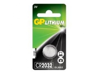 Batteri GP Lithium CR2032 1 stk/pk,10 pk x 1 stk/krt