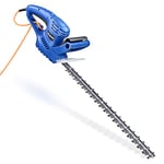 Hyundai 550W 510mm Corded Electric Hedge Trimmer Pruner, Lightweight at just 3.17kg, 10m power cord, Can Handle Branches up to 16mm, 3 Year Warranty