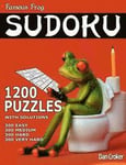 Famous Frog Sudoku 1,200 Puzzles. 300 Easy, 300 Medium, 300 Hard & 300 Very Hard: A Bathroom Sudoku Series Book
