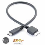 USB 3.0 to Type C 3.1 Data Cable for WD 2TB MyPassport Wireless Pro Hard Drive