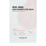 Some By Mi Clinical Solution Snail Skin Barrier Care Mask Forstærkende sheetmaske Til hudfornyelse og regenerering 20 g