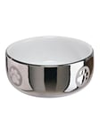 Trixie Ceramic Bowl cat 0.3 l/ø 11 cm silver/white