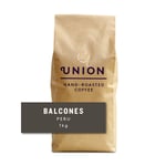 Union Hand Roasted Coffee - Whole Coffee Beans - Peru Balcones - 1kg