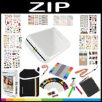 Polaroid ZIP Mobile Printer Gift Bundle + ZINK Paper (20 Sheets) + 9 Unique Colorful Sticker Sets + Pouch + Twin Tip Markers + Hanging Frames + Photo Album + Accessories