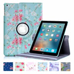 32nd Floral Series - Pu Leather Folio 360 Stand Case Apple Ipad 9.7 (2017/2018)