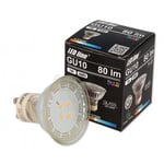 Grön LED spotlight - 1W, 230V, GU10 - Dimbar : Inte dimbar, Kulör : Grön