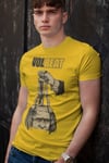 Hybris Volbeat Servant Of The Mind T-Shirt (Gold,L)