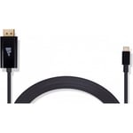 Fuj:tech Displayport - USB-C kabel, 2m