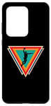 Coque pour Galaxy S20 Ultra Vintage Basketball Dunk Retro Sunset Colorful Dunking Bball