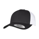 Flexfit 5-Panel Retro Trucker 2-Tone Cap - Brown/Khaki / One Size