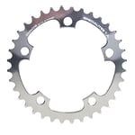 Spécialités TA Zephyr Compact 110pcd 5 Arm 9/10/11 Speed Inner Chainring, 34t, Silver