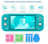 FOR Nintendo Switch LITE Screen Protector Tempered Glass 9H Hardness 2  PACK UK