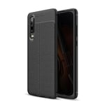 huawei Huawei P30 Leather Texture Case Black