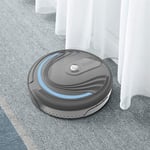 Lower noise Smart Robot Vacuum Cleaner Auto Floor Cleaning Toy Sweeping Sweeper Intelligent automatic sensing (White)