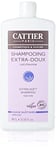 Cattier Shampooing Extra-Doux - Lait d'Avoine - Usage Quotidien - 1L