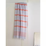 Extra stor Hamamhandduk XXL EGE 160x220 (Light Blue/Mandarin)