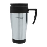 Thermos Thermocafe Steel Travel Mug Tea Coffee Thermal Drink Cup Slide Top 400ml