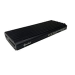 BOITIER USB3.1 NVMe PCIe M2 SSD Black Sans vis Type C 10Gbps