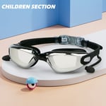 Anti Fog Swimming Goggles Uv Glasses Adjustable Earbuds myopia Adult Kids AF