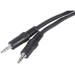 Pour WIKO GETAWAY : Cable Audio Jack 3,5 Mm Male-male 1 Metre