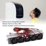 CONNOR Systeme de refrigeration a semi-conducteurs 300 W, module de refroidissement thermoelectrique en alliage d'aluminium, radiateur