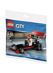 LEGO City Dragster And Minifigure 30358 Polybag Brand New Sealed