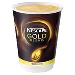 NESCAFÉ &GO Gold Blend White Instant Coffee Cups, 5 Sleeves of 8 (Total 40 Cups)