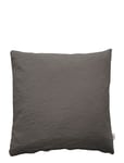 Pudebetræk-Hør Basic-Vasket Home Textiles Cushions & Blankets Cushion Covers Grey Au Maison