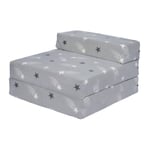 Ready Steady Bed Shooting Stars Kids Character Fold Out Z Bed Chair Futon Sofa