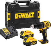 DEWALT kulfri slagboremaskine 18V 2x 4.0 AH