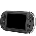 Console Rétro Classique Jeu Portable de Poche 800 Intégré 4.3 Pouces Jeux Black RA222