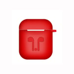 Apple Skyddsfodral I Silikon Till Airpods Röd
