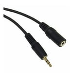 PC Arena 3.5mm Stereo Headphone Jack Extension Cable Lead 5 m