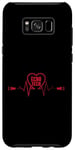 Galaxy S8+ Echo Tech Heartbeat Apparel Cardiovascular Technologist Case