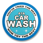 A1A Car Wash Sticker, Accessories