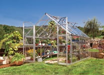 Palram-Canopia Octave 8x12 Greenhouse (Silver)