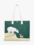 Radley Bear With Me Large Open Top Tote Bag, Alpine