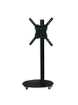 StandView TV Floor Mount with wheels and rot 25 kg 65" 200 - 200 mm