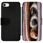 Unbranded Apple iphone 7 wallet slimcase cozy dog noses
