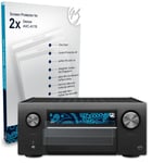 Bruni 2x Protective Film for Denon AVC-A110 Screen Protector Screen Protection