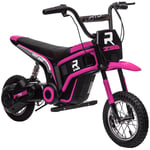 Kids Electric Motorbike with Twist Grip Throttle, 12" Pneumatic Tyres