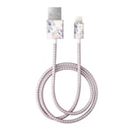 IDEAL OF SWEDEN USB-Lightning 1 M Floral Romance johto
