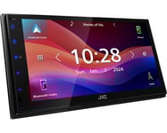 JVC KW-M593BT, bilstereo med CarPlay, Android Auto och 2+1 par lågnivå