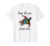 Keep The Sea Plastic Free - Stop Ocean Pollution - Eco T-Shirt