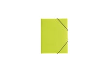 Pagna Basic Trend - 3-folds mappe - for A4 - limegrøn
