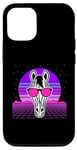iPhone 13 Pro Aesthetic Vaporwave Outfits with Zebra Vaporwave Case